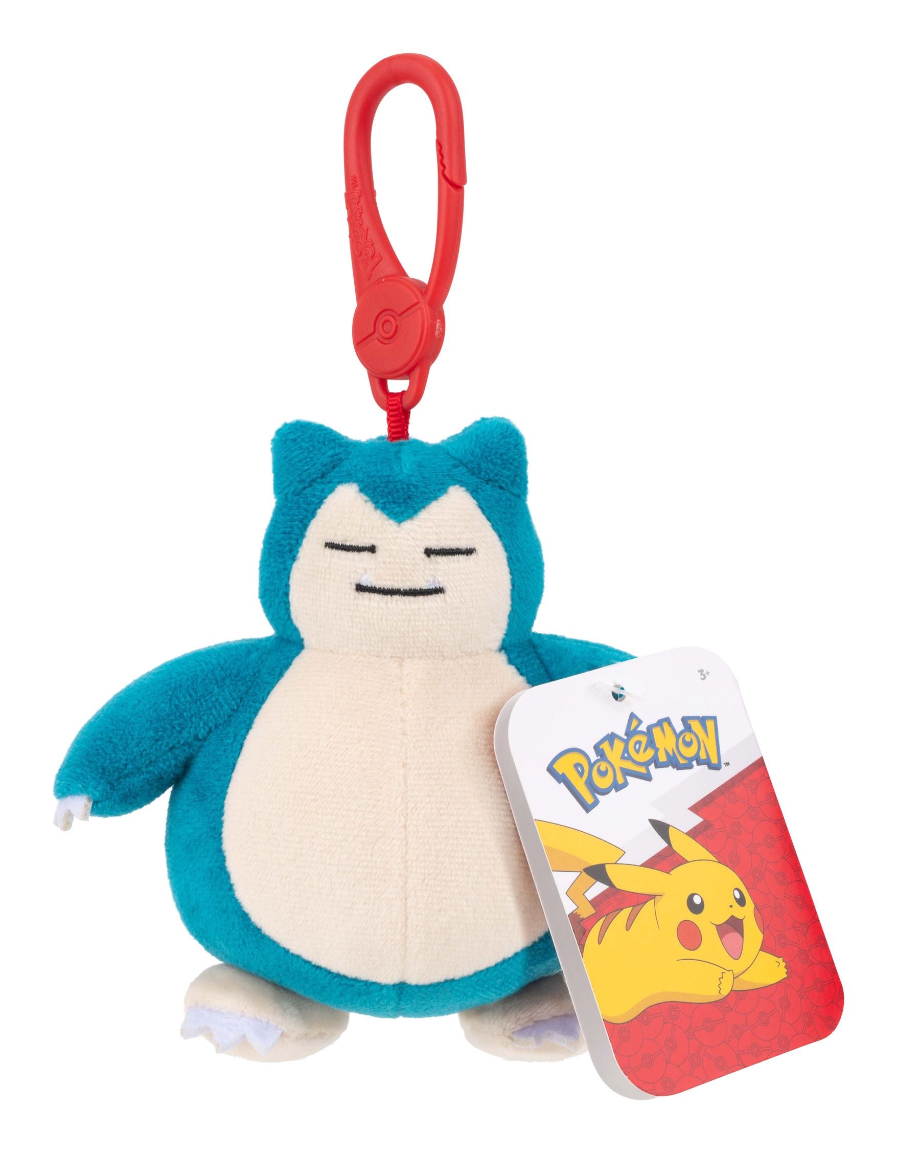 POKEMON PKW4833 SNORLAX CLIP-ON PLUSH