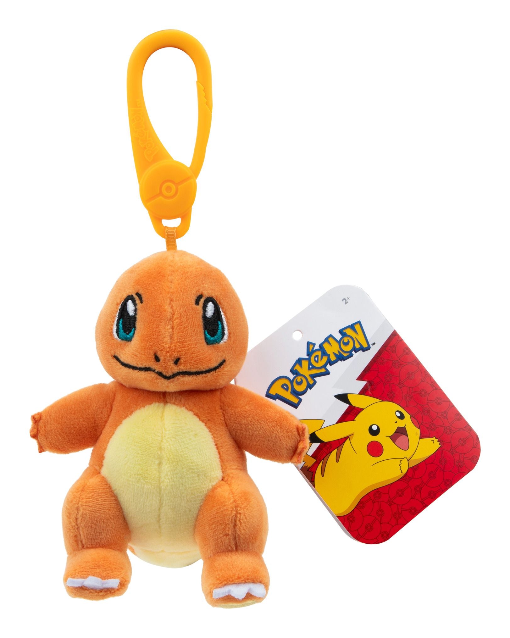 POKEMON PKW4842 CHARMANDER CLIP-ON PLUSH