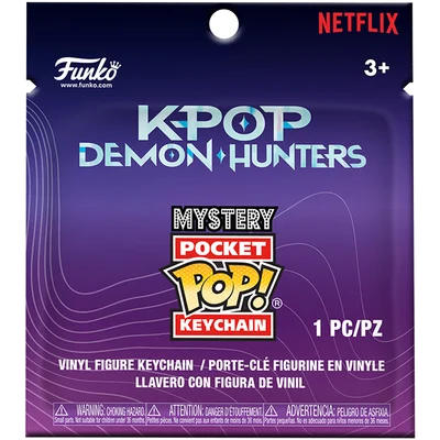 FUNKO K-POP DEMON HUNTERS MYSTERY POCKET POP KEYCHAIN