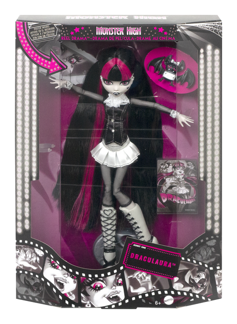 MONSTER HIGH HKN27 DRACULAURA REEL DRAMA DOLL