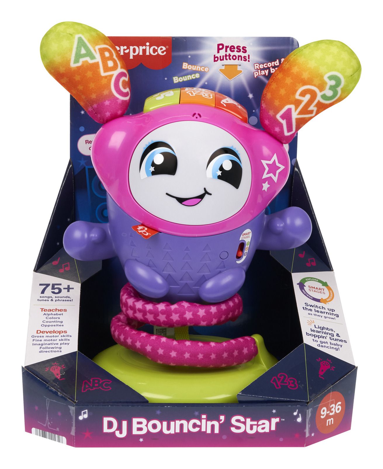 FISHER PRICE HRC48 DJ BOUNCIN STAR