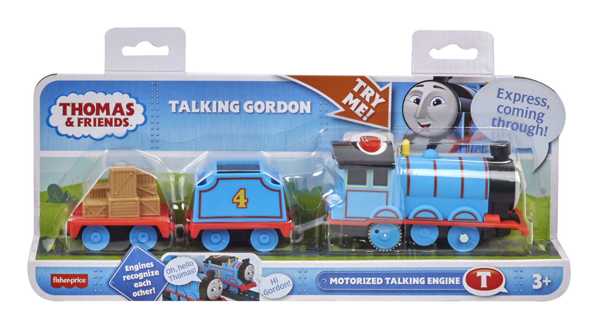 THOMAS & FRIENDS HWY29 MOTORIZED TALKING GORDON