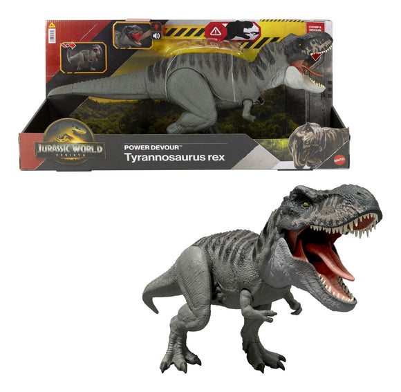 JURASSIC WORLD REBIRTH JCH02 POWER DEVOUR TYRANNOSAURUS REX