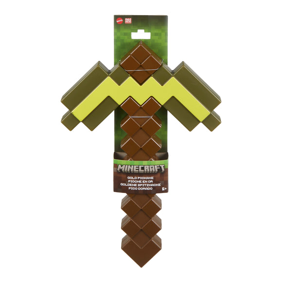 MINECRAFT JCV18 GOLD PICKAXE