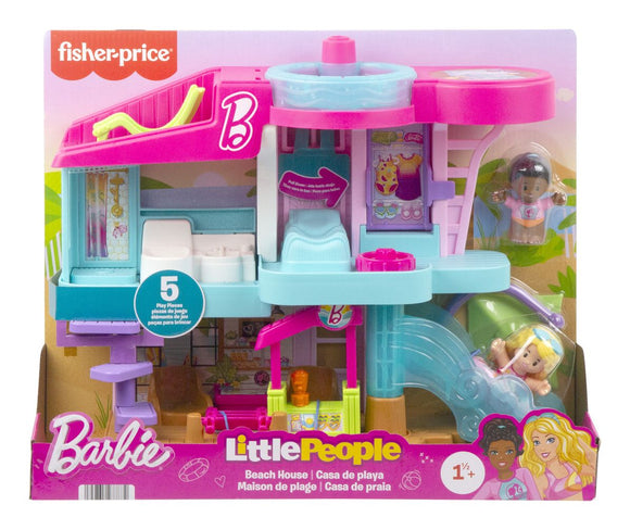 FISHER PRICE JCW71 LITTLE PEOPLE BARBIE BEACH HOUSE