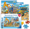 RAVENSBURGER 09226 CONSTRUCTION 3 X 49 PIECE PUZZLES