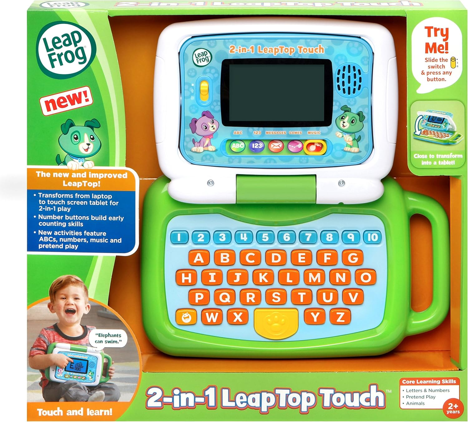 LEAPFROG 600903 2 IN 1 LEAPTOP TOUCH