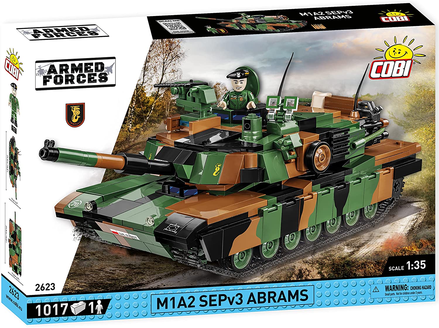 COBI 2623 M1A2 SEPV3 ABRAMS TANK