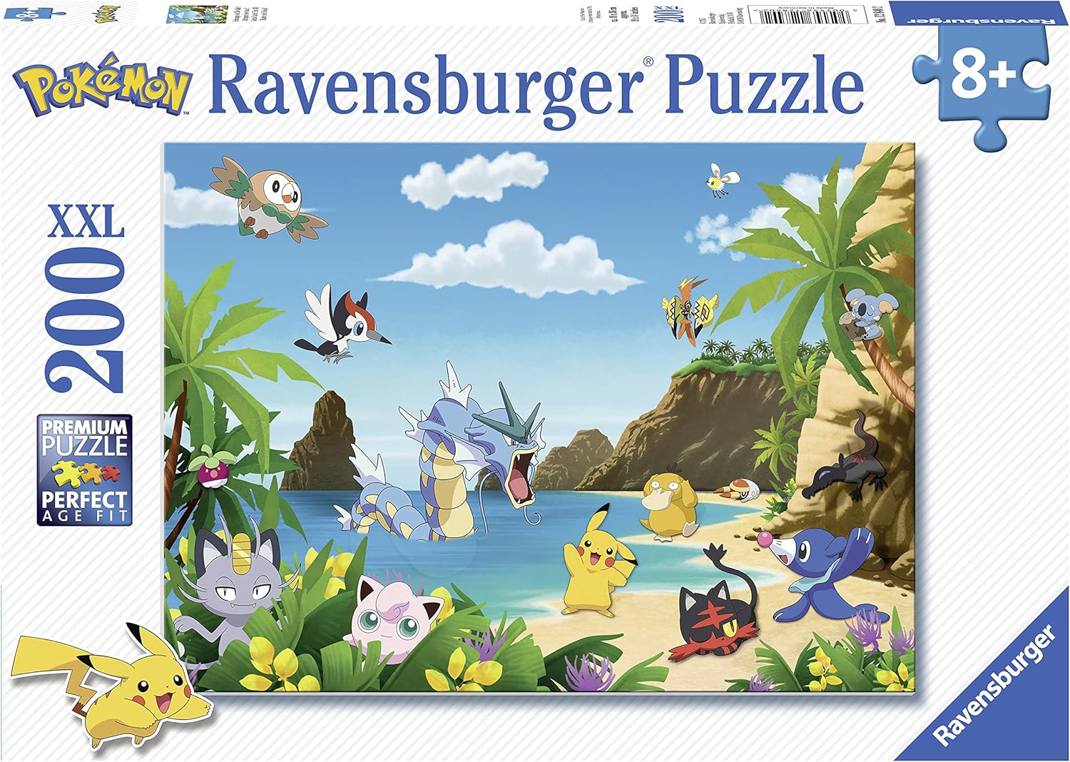 RAVENSBURGER POKEMON BEACH 200XXL PIECE JIGSAW PUZZLE