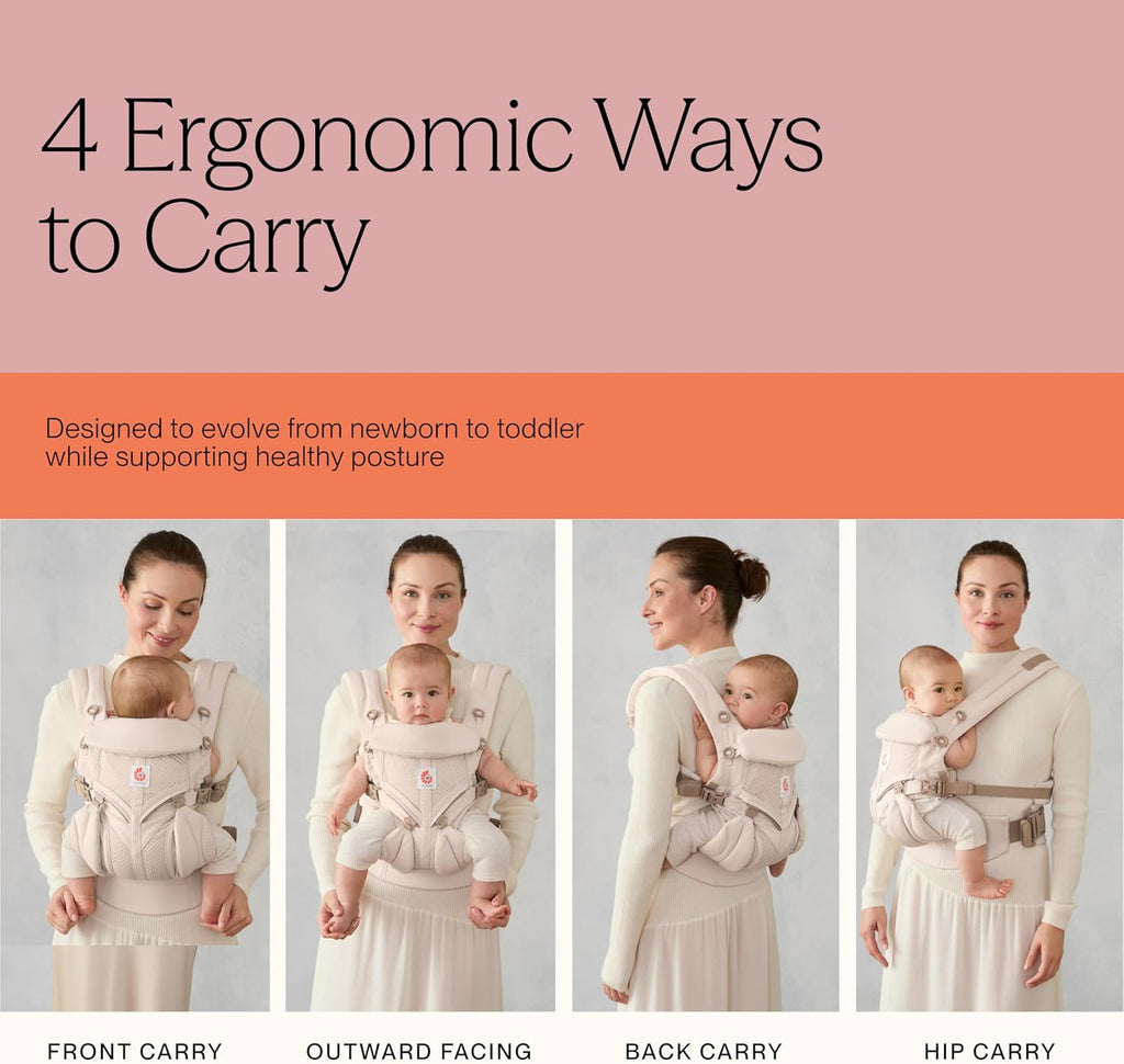 Ergobaby Omni Classic Mesh Soft Olive Baby Carrier