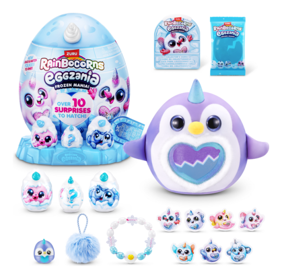 ZURU RAINBOCORNS 92119 EGGZANIA FROZEN MANIA SURPRISE