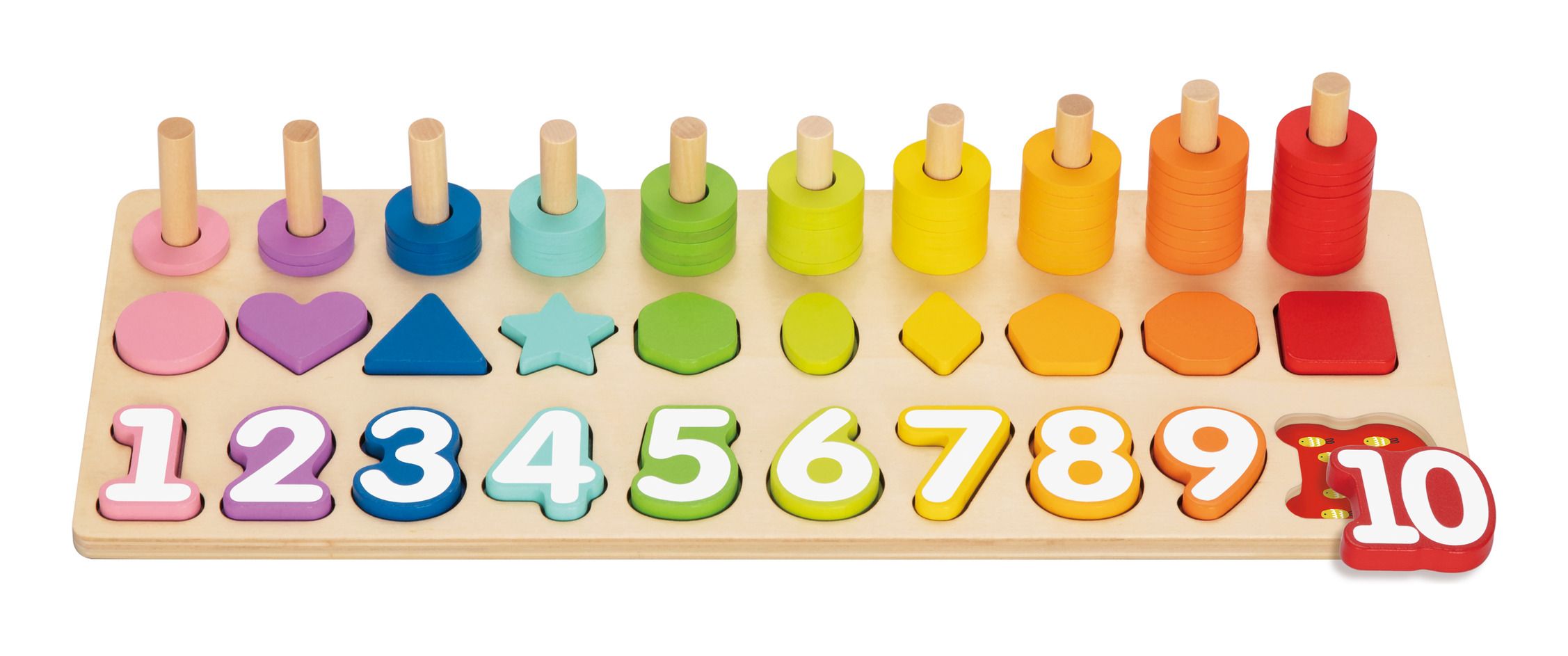 HI PANDO HP037 WOODEN COUNTING STACKER