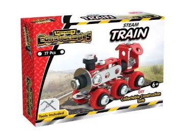 CONSTRUCT IT 10359 STEAM TRAIN MINIATURE CONSTRUCTABLES KIT