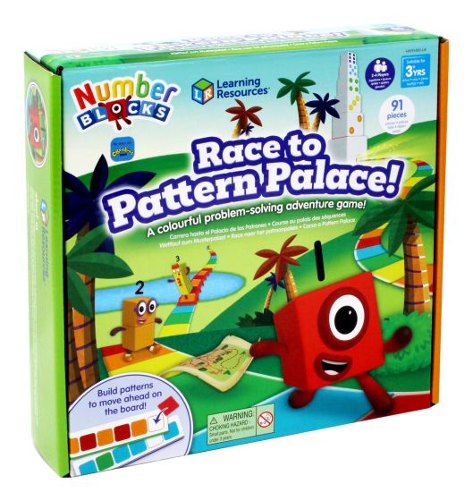 NUMBERBLOCKS 95400 RACE TO PATTERN PALACE