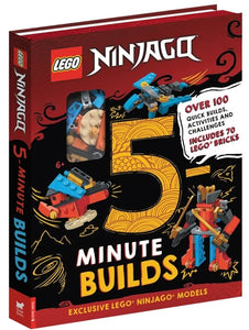 LEGO NINJAGO 5 MINUTE BUILDS BRICKS AND BOOK