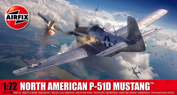 AIRFIX A01004B  NORTH AMERICAN P-51 D MUSTANG  1:72 Scale