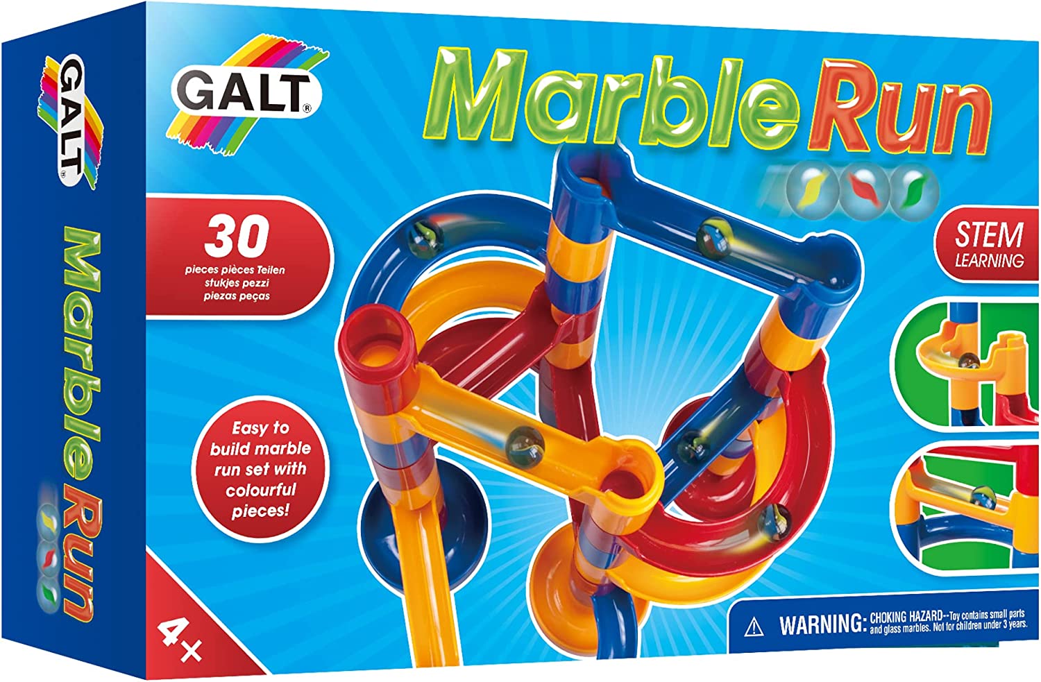 GALT A0555K MARBLE RUN 30PCE