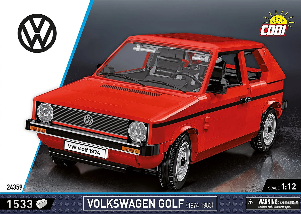 COBI 24359 VOLKSWAGON GOLF (1974-1983) 1:12 SCALE
