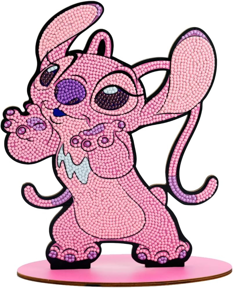 CRAFT BUDDY CAXLBD-DNY003 DISNEY STITCH ANGEL CRYSTAL ART BUDDIES XL