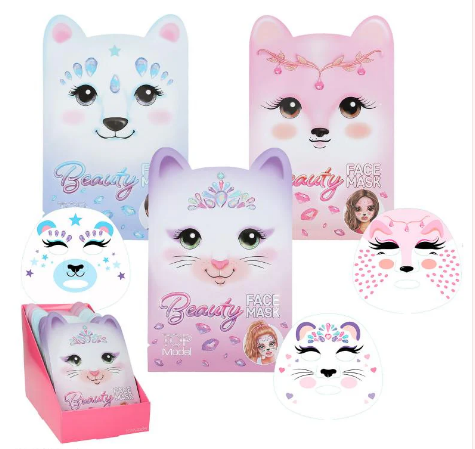TOP MODEL 0412353 ANIMALBEAUTY FACE MASK (ONE SUPPLIED AT RANDOM)