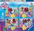 RAVENSBURGER 04024 DISNEY JUNIOR ARIEL 4 IN A BOX JIGSAW PUZZLE