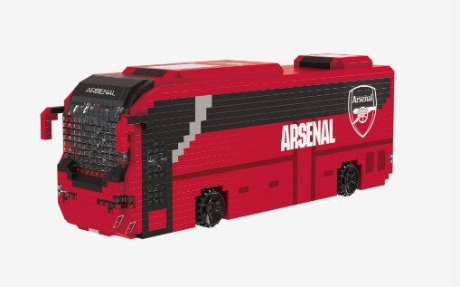 Arsenal FC Team Coach Construction Kit PZEP3DCOACHARNSD