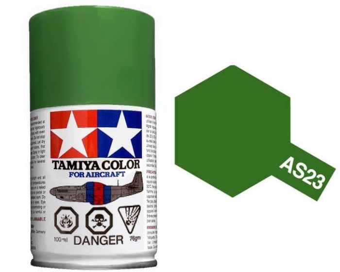 TAMIYA AS-23 LIGHT GREEN (LUFTWAFFE) SPRAY CAN