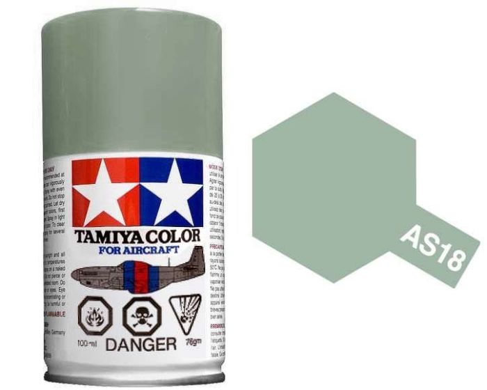 TAMIYA AS-18 LIGHT GRAY IJA SPRAY CAN