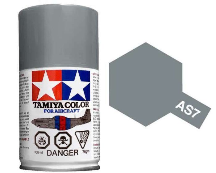 TAMIYA AS-7 NEUTRAL GRAY SPRAY CAN USAAF