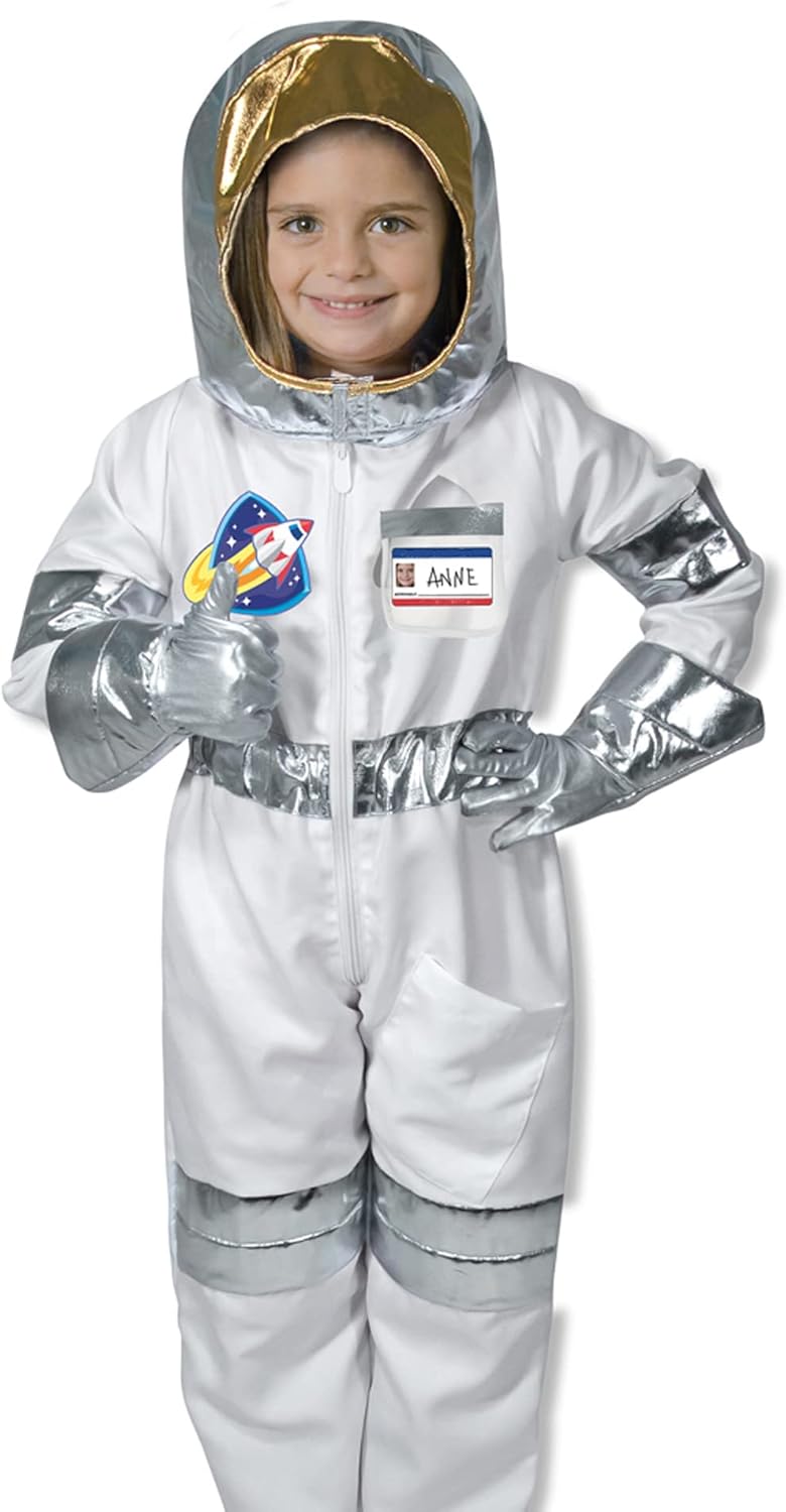 MELISSA & DOUG 18503 ASTRONAUT COSTUME SIZE 3-6 YEARS