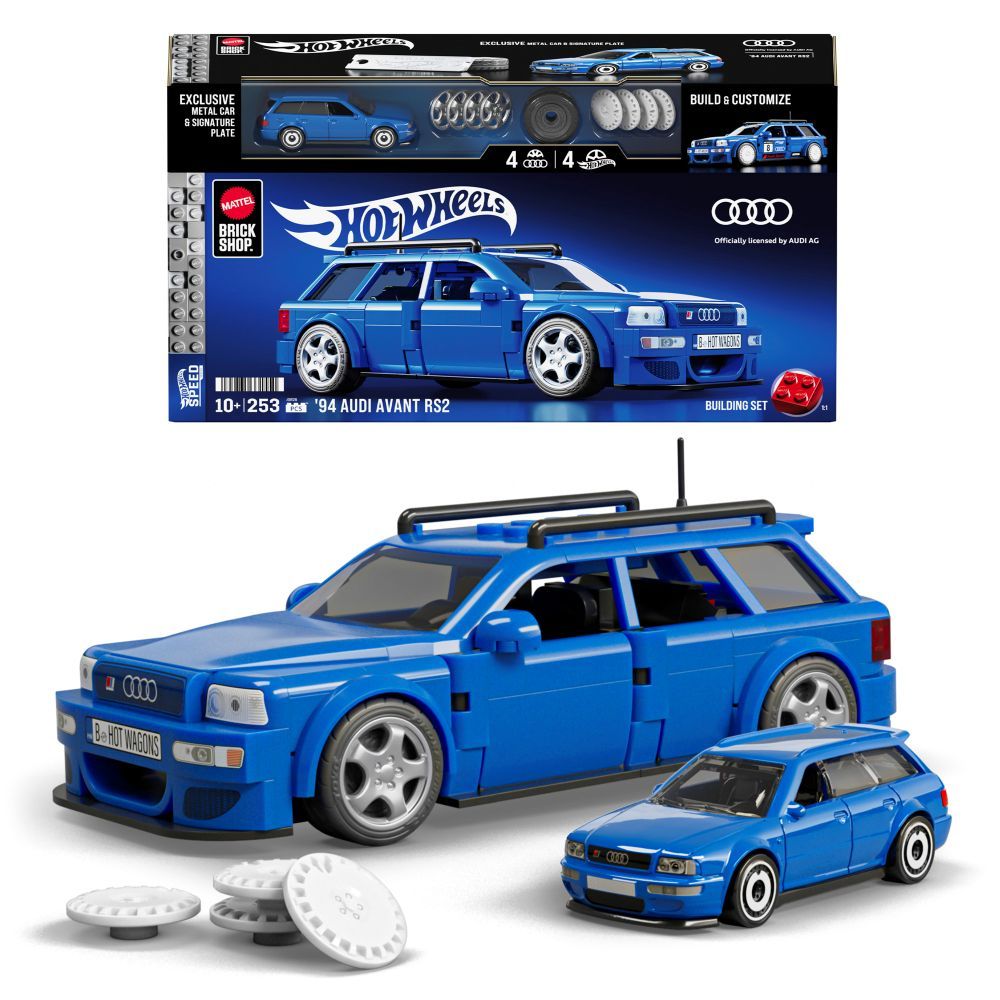 HOT WHEELS JGR28 BRICK SHOP CUSTOM AUDI AVANT RS2