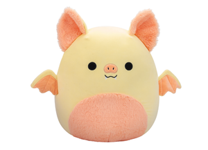 SQUISHMALLOW SQCR05482 16" MEGHAN THE CREAM AND PINK BAT