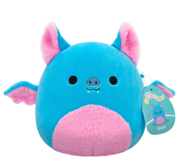 SQUISHMALLOW 06579 BOYLE BLUE FRUIT BAT 7.5