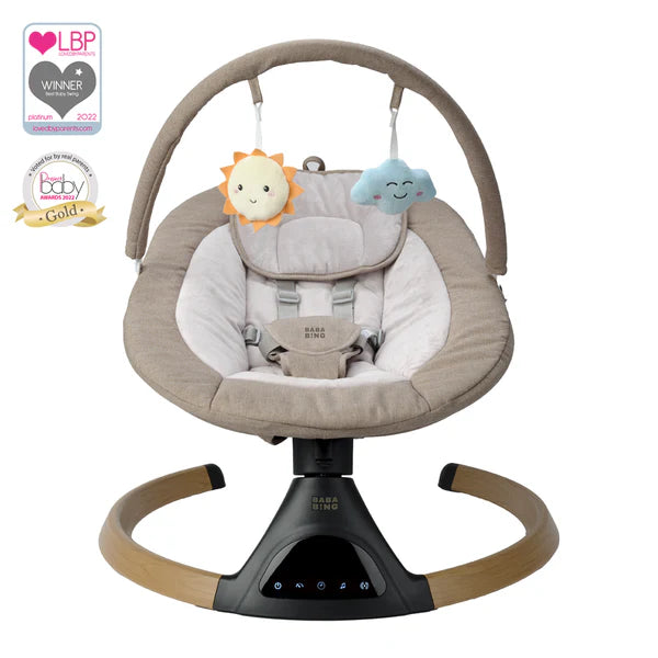Bababing Hub 2 Electric Swing Beige
