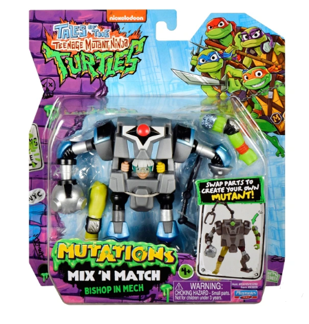 TEENAGE MUTANT NINJA TURTLES 83809 MIX 'N MATCH MUTATIONS BISHOP IN MECH