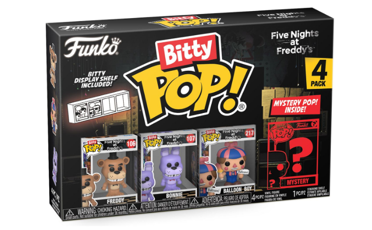 FUNKO BITTY POP! FIVE NIGHTS AT FREDDYS FREDDY BONNIE BALLOON BOY
