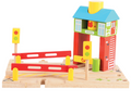 BIGJIGS BJT226 WOODEN RAILWAYS SIGNAL BOX