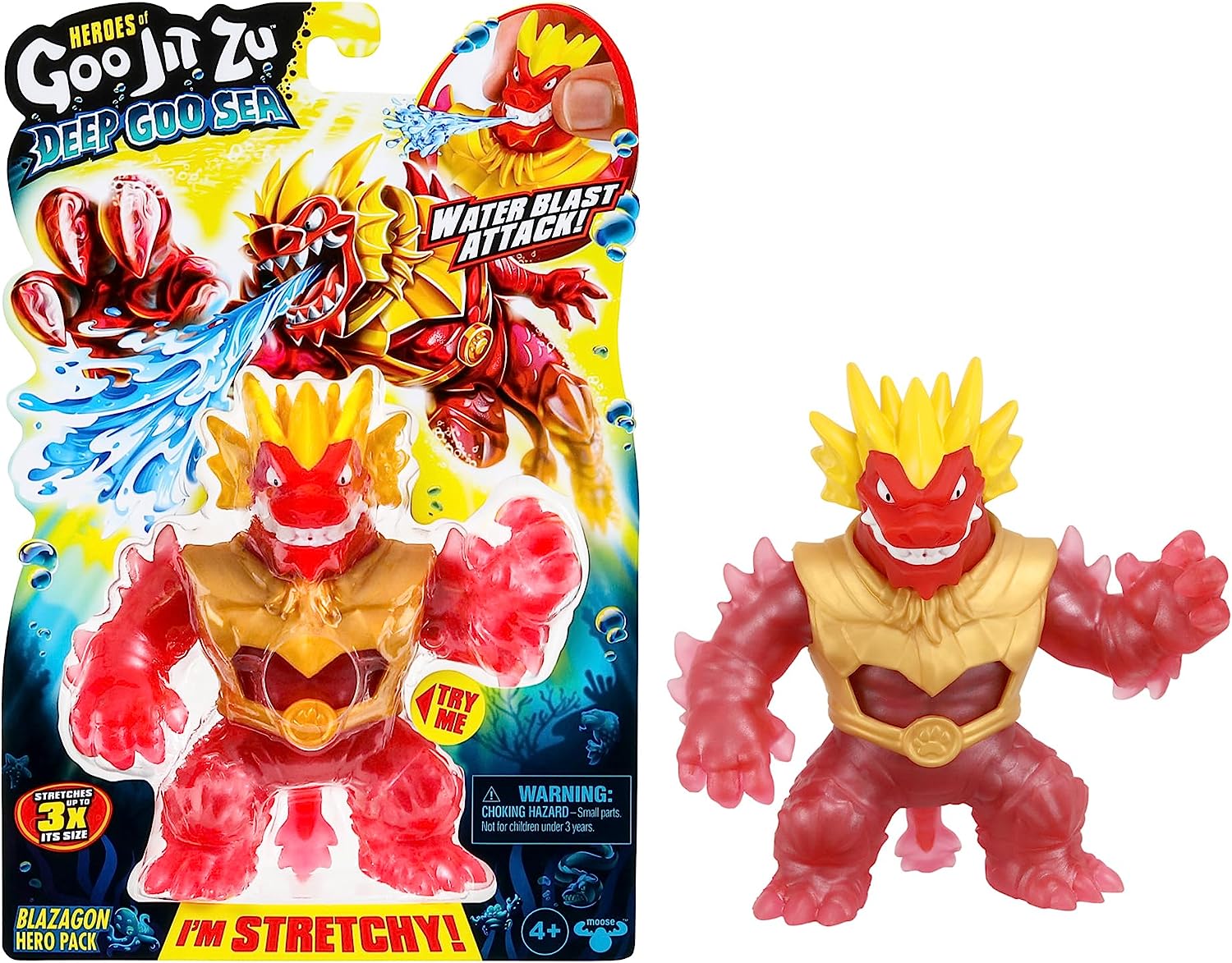 HEROES OF GOO JIT ZU 42564 DEEP GOO SEA BLAZAGON HERO PACK