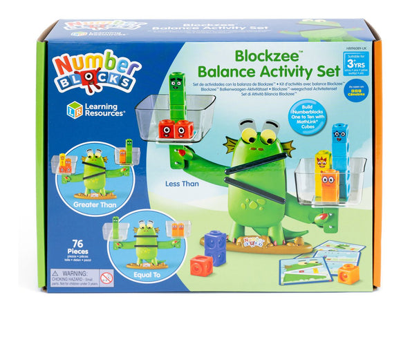 NUMBERBLOCKS 96089 BLOCKZEE BALANCE ACTIVITY SET