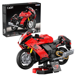 CADA  BRICKS C64051W 1:6 Suzuki Hayabusa Motorbike - 1043 pcs