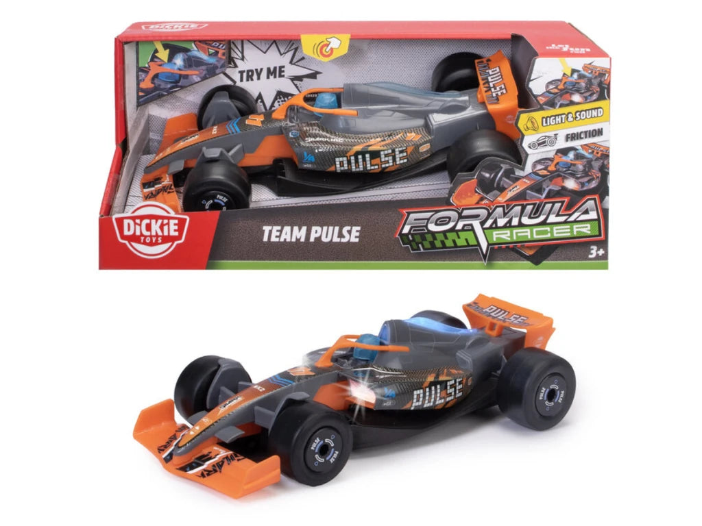 DICKIES TOYS 3764036 FORMULA RACE CAR WITH LIGHTS & SOUNDS (ASST COLOURS MAY VARY FROM PICTURE)