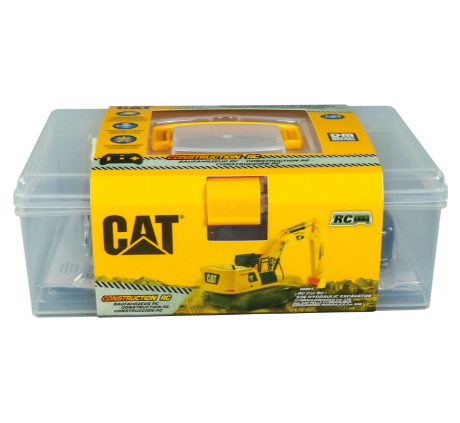 CARRERA RC MINI CAT HYDRAULIC EXCAVATOR WITH CASE