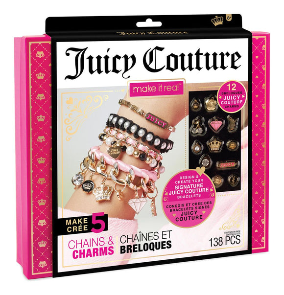 JUICY COUTURE 4404 CHAINS & CHARMS SET
