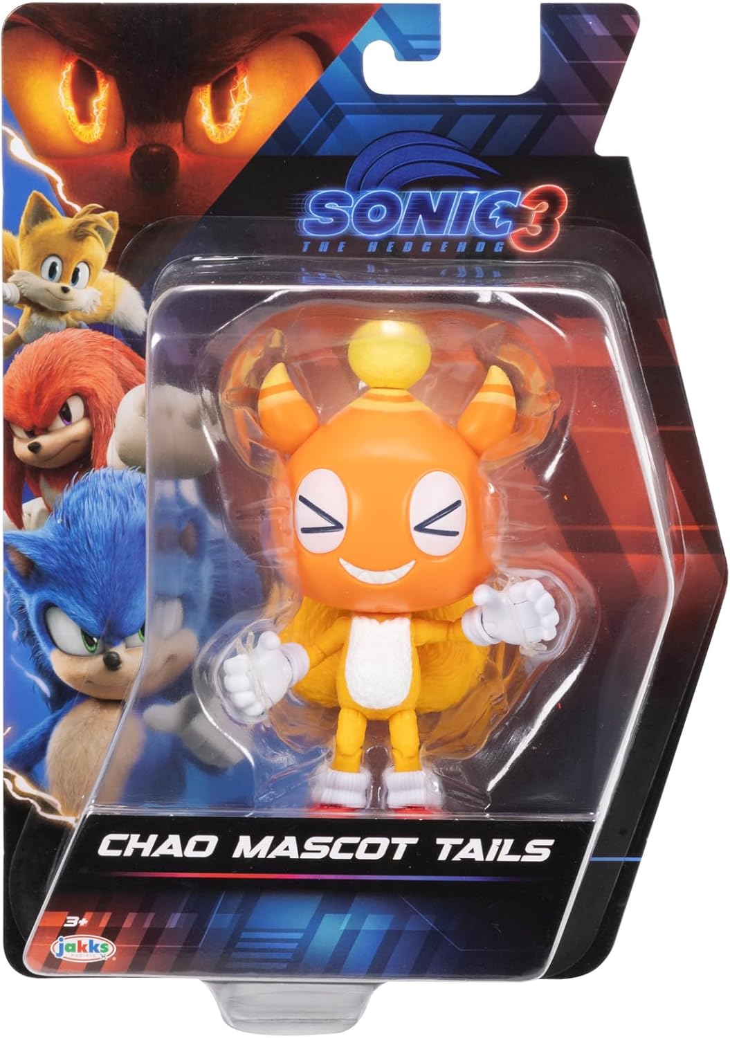 SONIC THE HEDGEHOG 42405 CHAO MASCOT TAILS ARTICULATED FIGURE ...