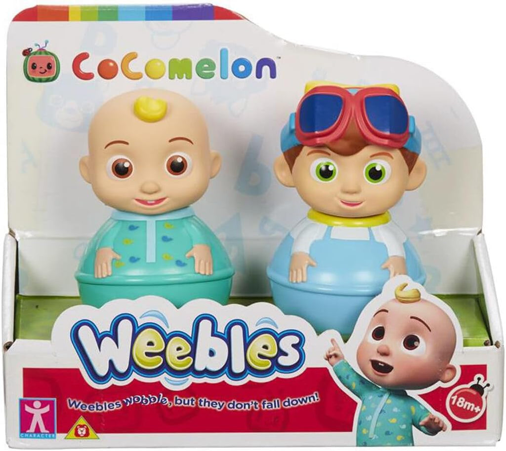 COCOMELON 77044 WEEBLES FIGURES 2 PACK (ASSORTED DESIGNS)