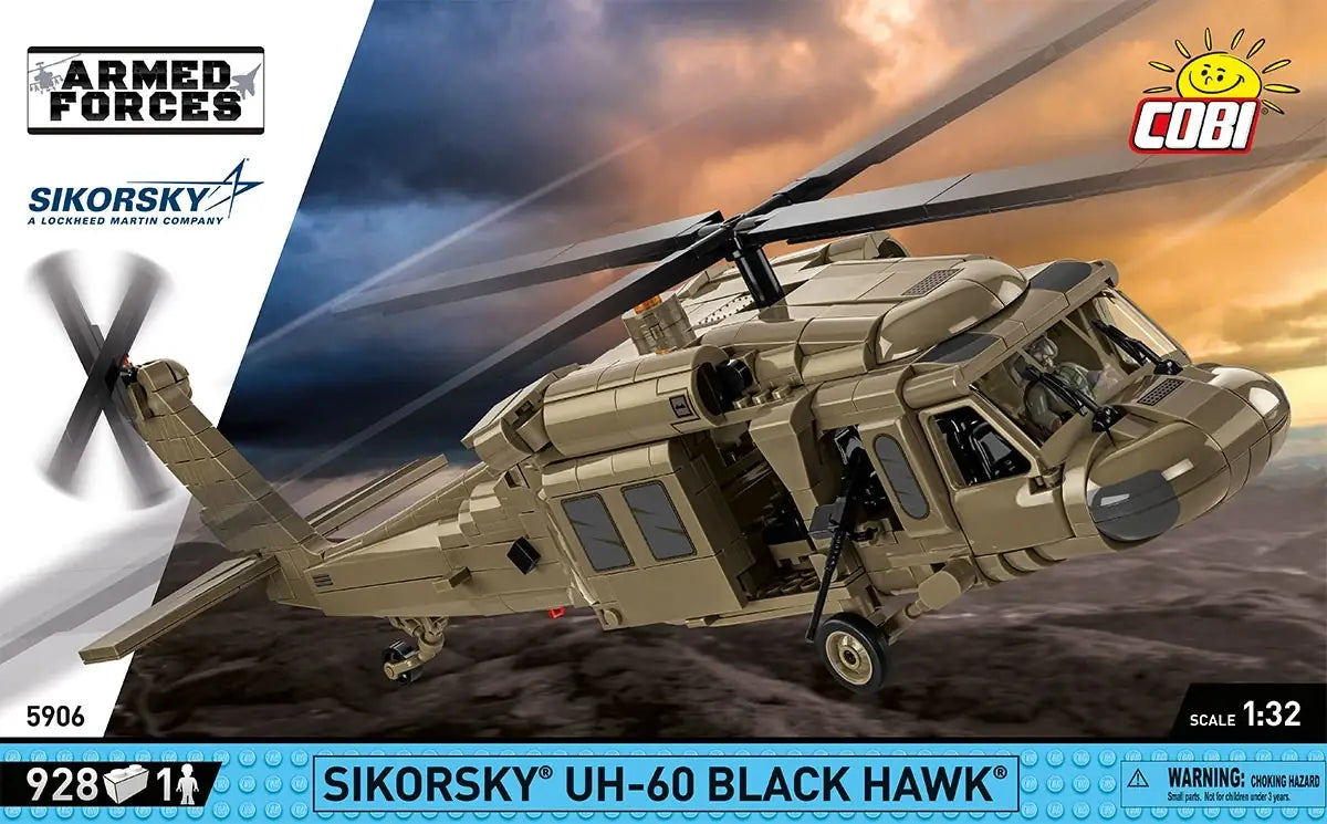 COBI 5906 SIKORSKY UH-60 BLACK HAWK 1:32 SCALE