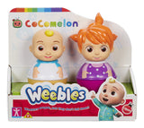 COCOMELON 77044 WEEBLES FIGURES 2 PACK (ASSORTED DESIGNS)
