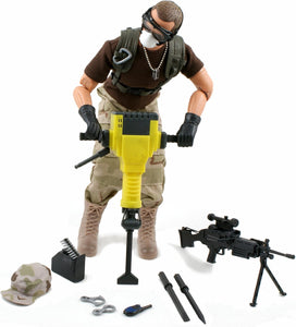 WORLD PEACEKEEPERS 90203 COMBAT ENGINEER ACTION FIGURE