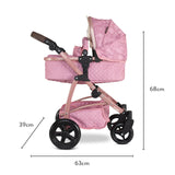 Cosatto Wow 3 in 1 Dolls Pram Camille