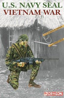 DRAGON 1607 U.S. Navy Seal Vietnam War 1/16 Figure